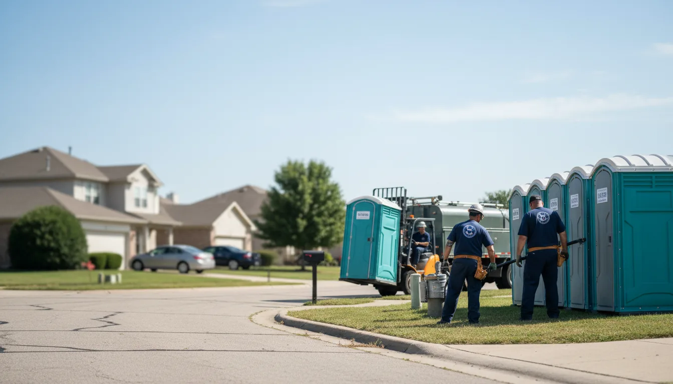 Porta Potty Rental in Albany, OK near me